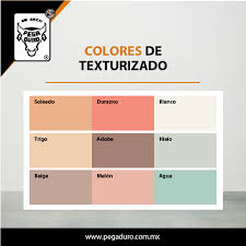 colores de texturizado